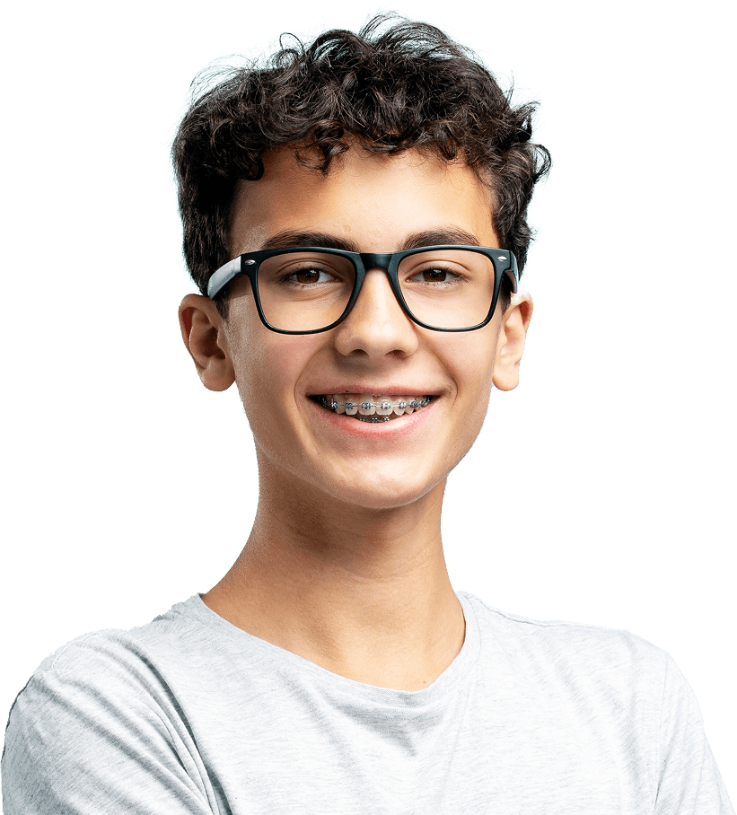 confident teenager smiling, representing positive treatment experience using ZELSUVMI